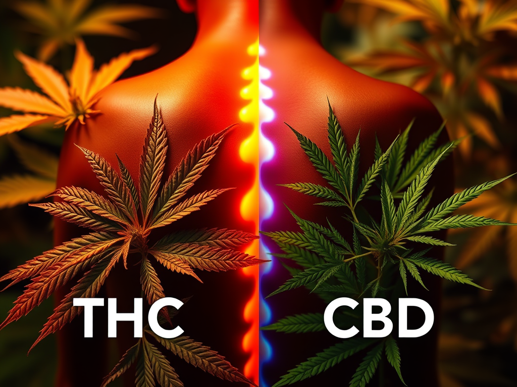 THC vs. CBD for Back Pain